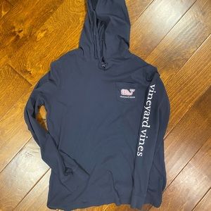 Vineyard Vines Navy Hoodie XS (Adult)
